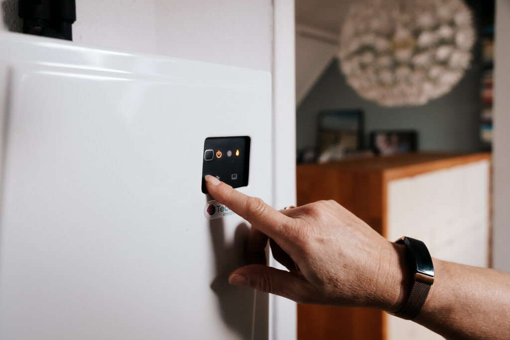 instellen temperatuur cv-ketel