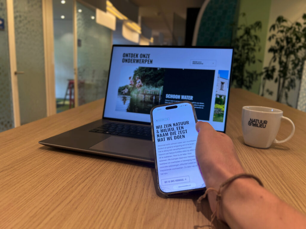 Nieuwe website Natuur & Milieu