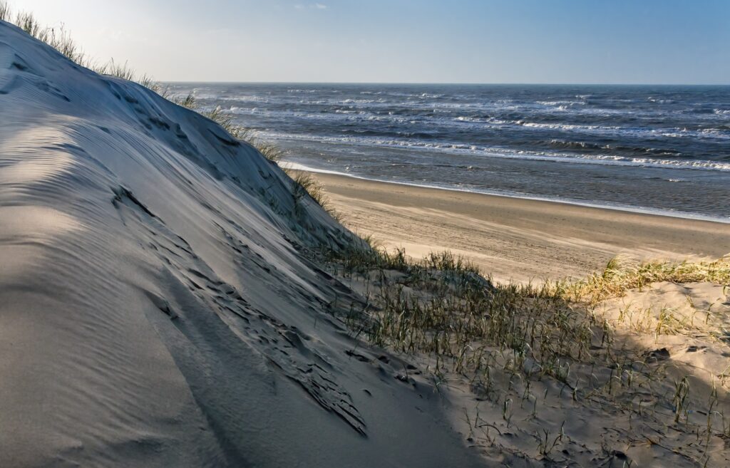 Strand zee Kennemerduinen