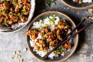 Kung Poa bloemkool op bord