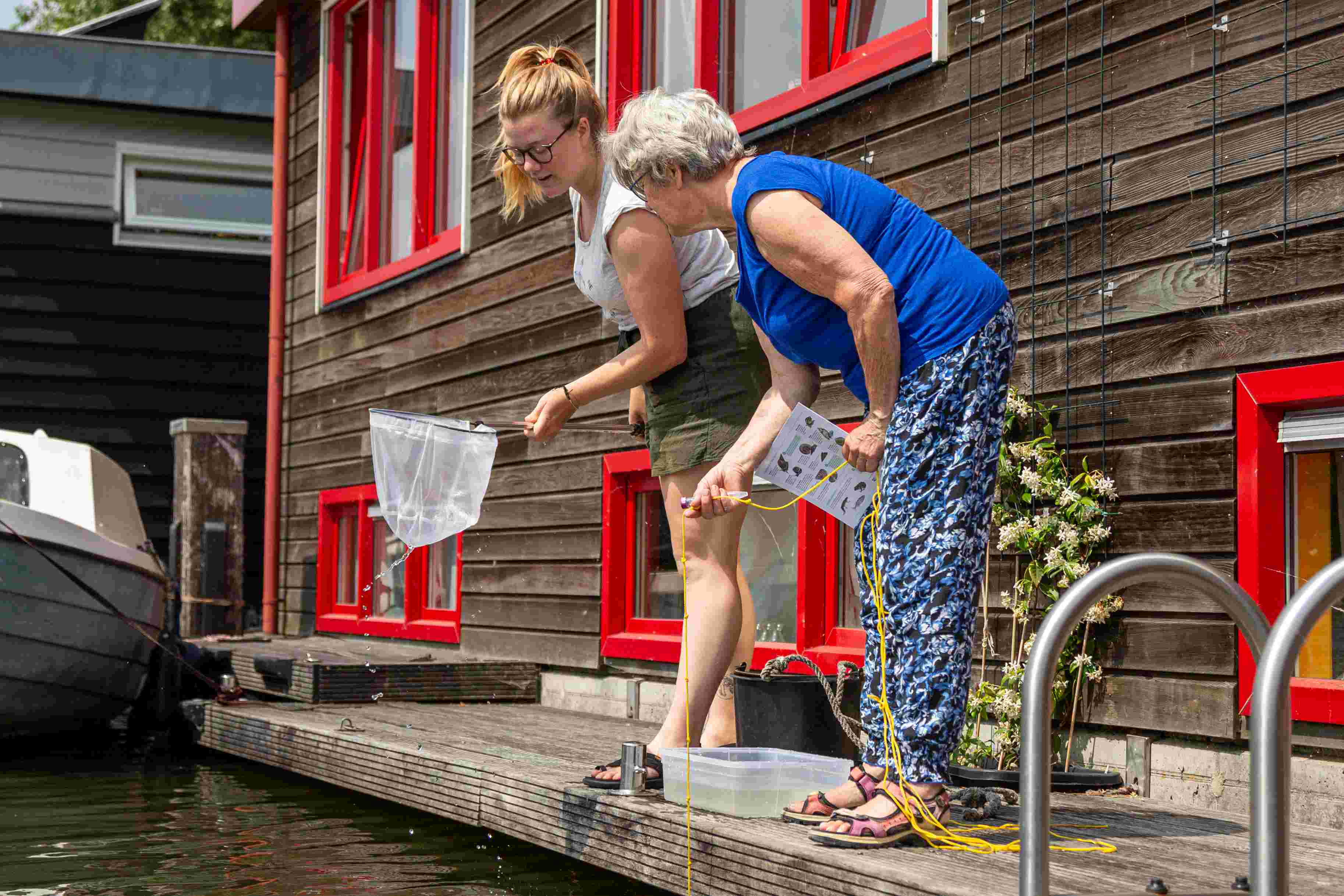 Vang de Watermonsters burgerwetenschappers