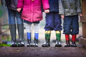 kinderen in de natuur