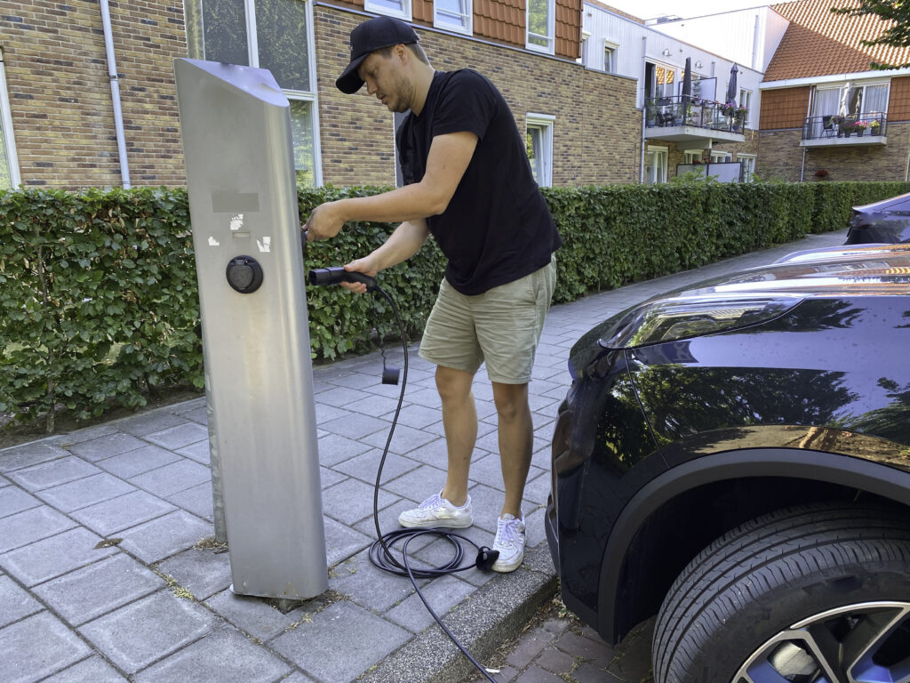 Auto batterij elektrisch