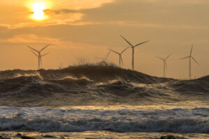 Windturbines op zee
