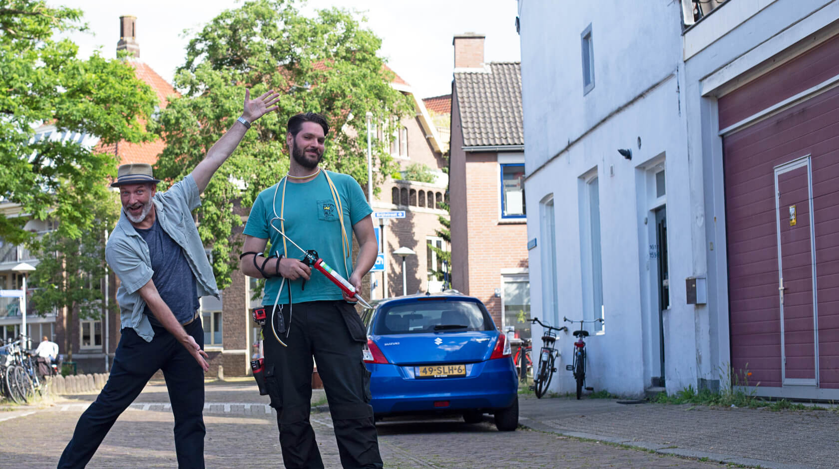 eddy met klusjesman Ben