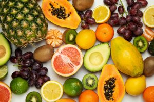 Verschillende soorten hedendaags fruit